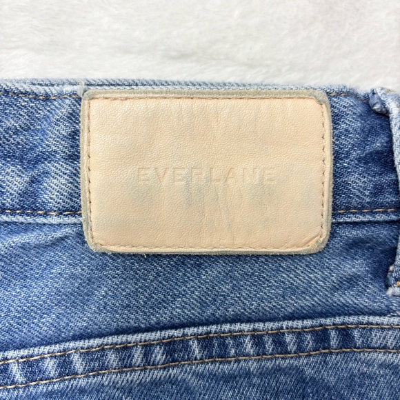 Everlane Women's Straight Leg Blue Jeans size 27 crop - Picture 13 of 13